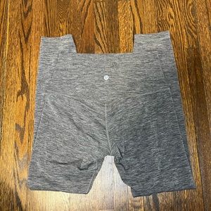 SOLD❤️‍🩹Lululemon align pants 25 in size 6 heathered black mini heathered
